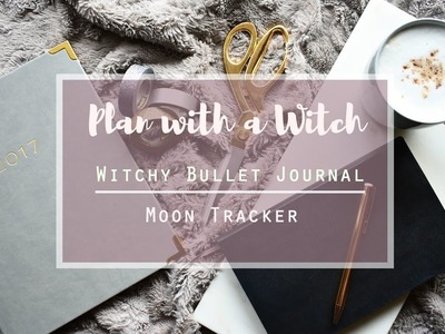 Plan with a Witch- Witchy Bullet Journal Moon Tracker