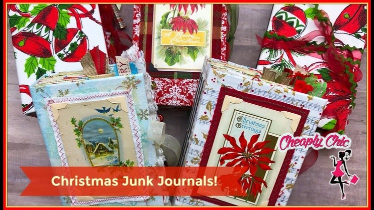 Project Share: Christmas Junk Journal Release! Etsy Restock