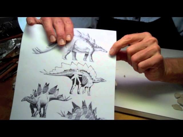 Sculpting a Stegosaurus - Part 2