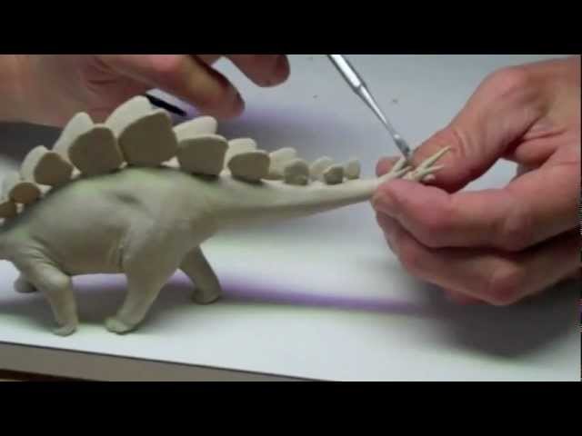 Sculpting A Stegosaurus - Part 3