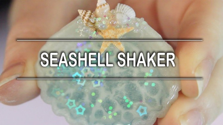 SeaShell Shaker - Items from Sophie & Toffee - WATCH ME MAKE