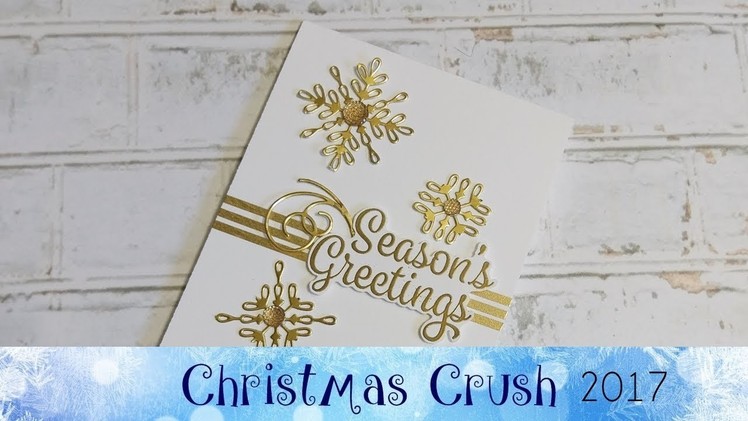 Snowflake Sentiments Card featuring Stampin' Up!® Products
