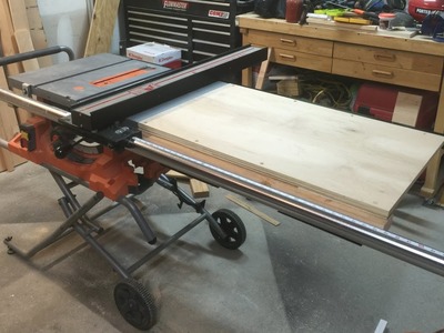 Table Saw Extension Wing