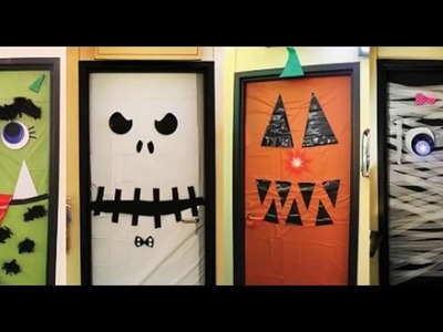 Top 100 best Halloween door . Top 100  puertas en halloween 2017