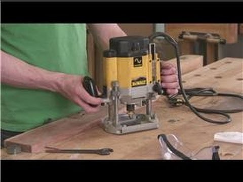 Wood Routers : How to Operate a Plunge Router