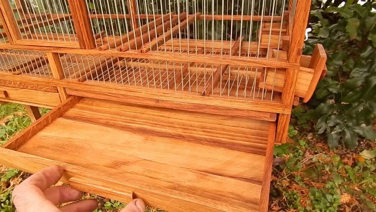 Wooden bird cage 5