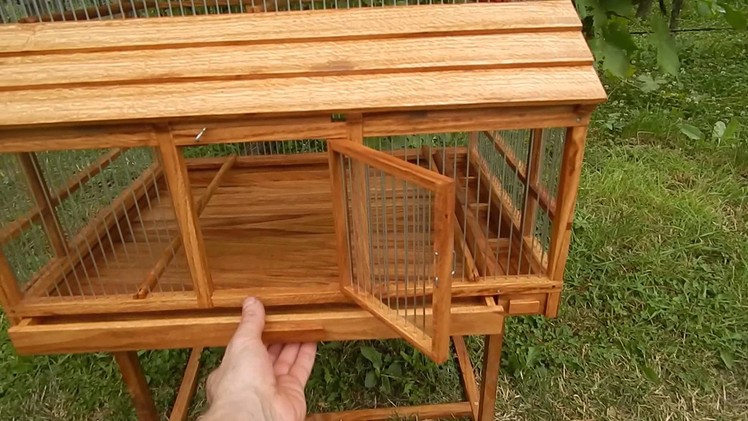 Wooden birdcage 13