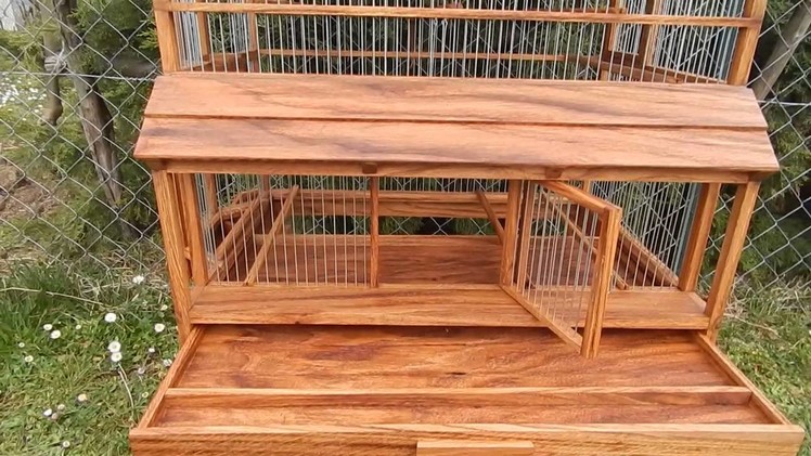 Wooden birdcage 9