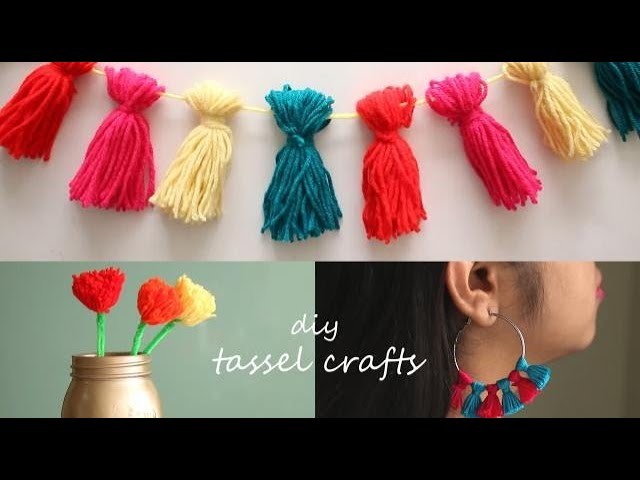 3 Easy Tassel Crafts