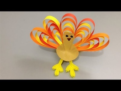 ABC TV | How To Make Turkey Paper For Thanksgiving - Easy Craft Tutorial