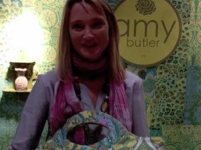 Amy Butler at Fall 2010 Quilt Market