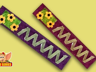Arts & Crafts - How to Make a Tri Flower Bookmark