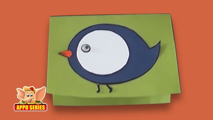 Arts & Crafts - Learn to Make a Bird Greeting Card