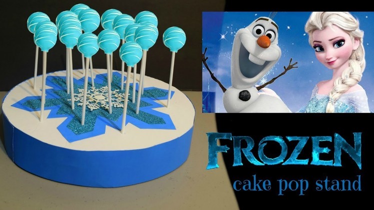 Base para cake pops ❄ Frozen cake pop stand