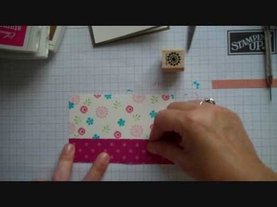Bird Punch Card & Tag by Independent Stampin Up UK Demo Michelle Last