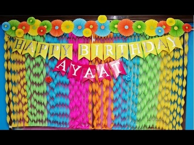 Birthday Decoration Ideas at Home #2 || Baby Shower Decorations || Balloon Decoration Ideas