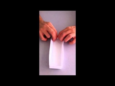Cajitas rectangulares de papel. Tutorial fácil.