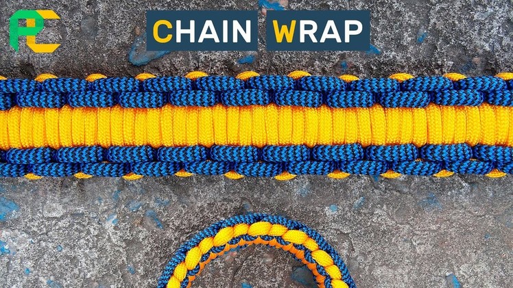 Chain Wrap Paracord Bracelet