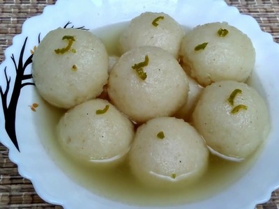 Chawal Ka Rasgulla By Indian Food Made Easy, Bache Hue Chawal Ke Rasgulle Banana, Rice Rasgulla