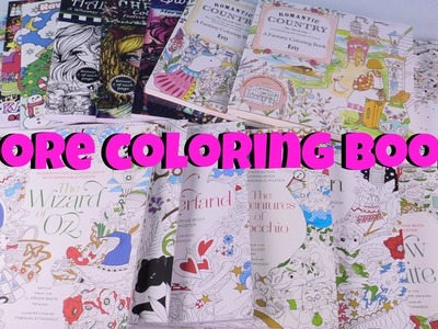 Coloring Book Haul #2 From Amazon Adult Coloring Fun | PaulAndShannonsLife