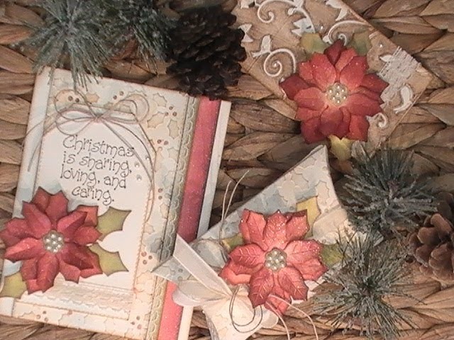 Countdown to Christmas Series. 2017. Vintage Card - Pillow Box - Tag. C&CT