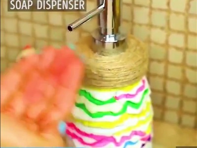 Crafts to do at Home   5 Minute Crafts Great and easy ideas on how to decorate your bathroom