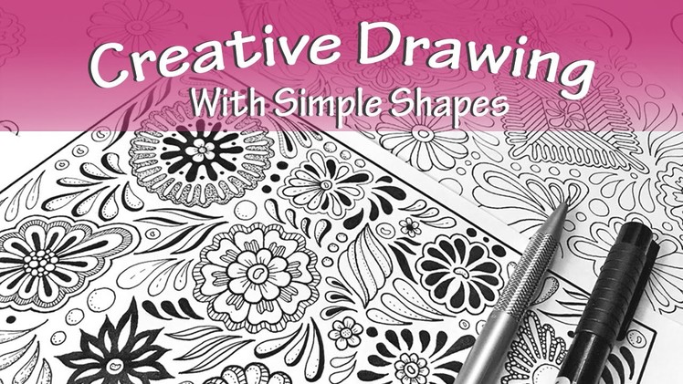 Creative Drawing With Simple Shapes