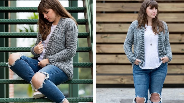 Crochet the Everyday Cardigan Sweater