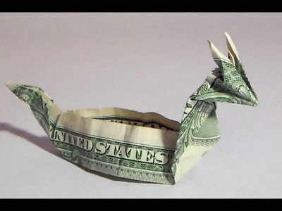 Dragon boat origami (preview) dollar bill origami, money origami, moneygami