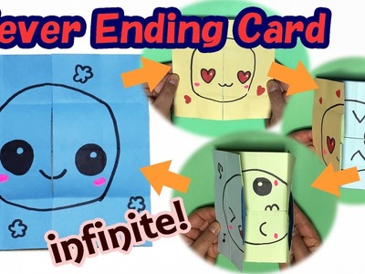 Easy Never Ending Card Tutorial | Endress Card Making Idea | Infinite Card Handmade DIY