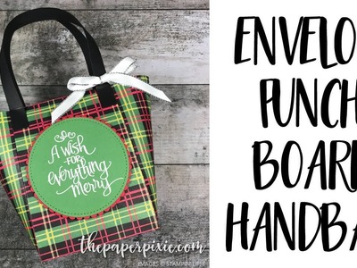 Envelope Punch Board Handbag