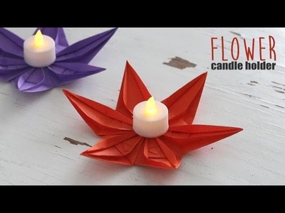 Flower Candle Holder