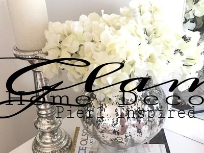 GLAM HOME DECOR | Pier1 Inspired | styling ideas