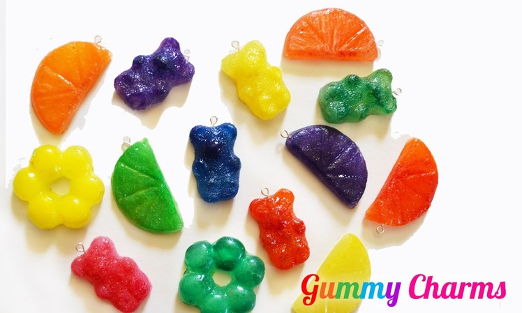 Gummy Bear Charms with Hot Glue ♥ GUMMY BEARS DE SILICÓN CALIENTE ♥ Accesorios de dulce