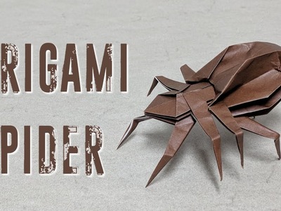 Halloween Origami Tutorial: Traditional Spider