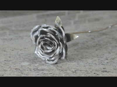 Handmade Metal Rose