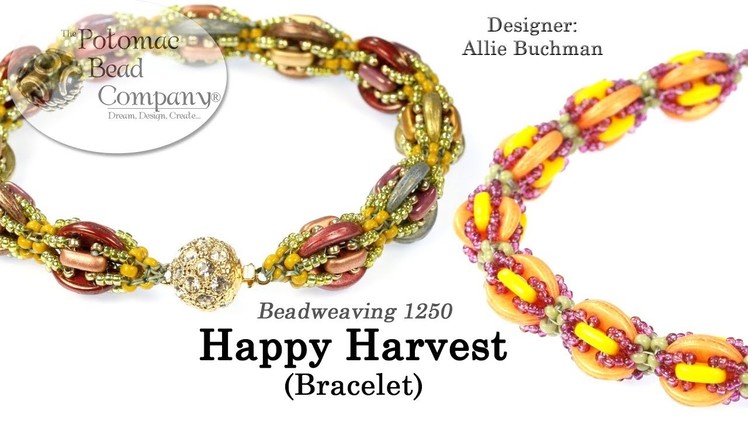 Happy Harvest Bracelet Tutorial