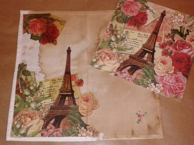 Heat n Bond Napkin Transfer Technique