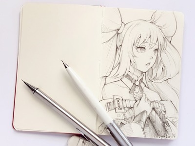 (How I gave up) Sketching DIZZY from GUILTY GEAR - Patreon Series 06
