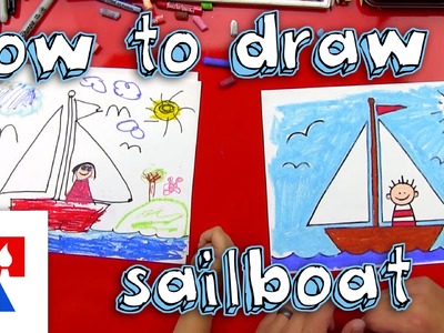 How To Draw A Sailboat (for young artists)