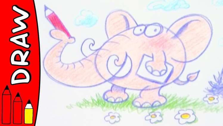How To Draw An Elephant | Art Ideas For Kids | Øistein Kristiansen