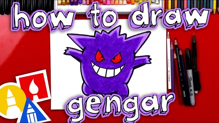 How To Draw Gengar Pokemon