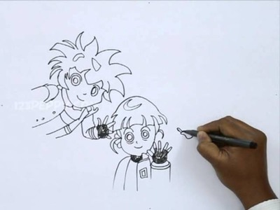 How to Draw Powerpuff Girls Z Says Goodbye