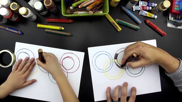 How To Draw The Olympic Rings