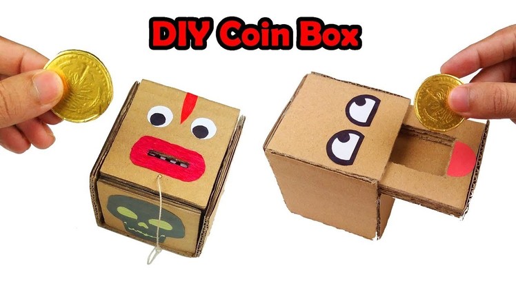How to Make 2 Amazing Coin Bank Box - DIY Coin Box