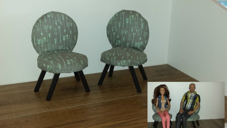 How to make 2 Round Doll Chairs