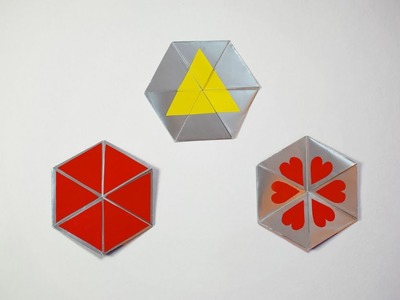 How to make a paper Hexaflexagon? (for a Focus Tricks)