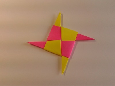 How to make a paper ninja star origami