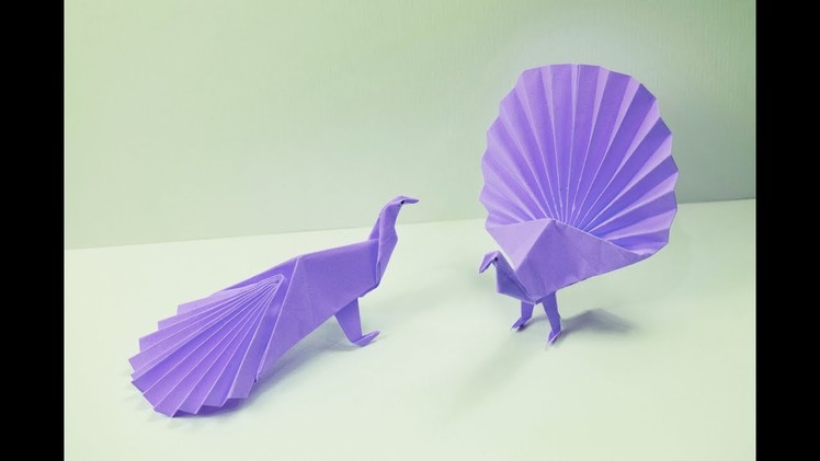 How to make a paper Peacock?