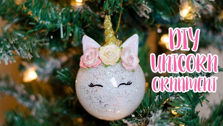 How to Make a Unicorn Ornament | Simply Dovie